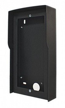 MTMSP2M Корпус домофона RAL9005 МУАР с козырьком