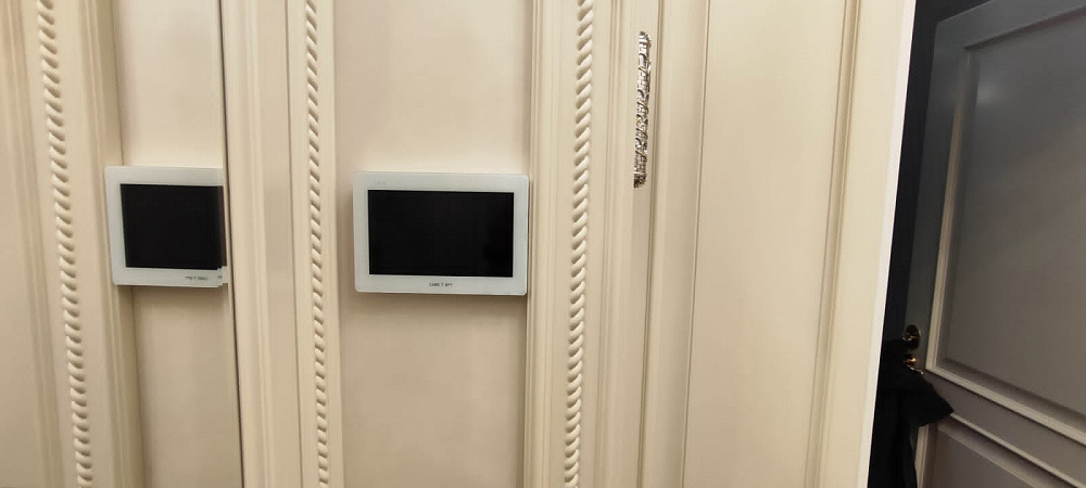 Комплект XTS 7IP WH с вызывной панелью MTMV/IP