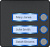 MTMF3PVR Антивандальная накладка с 3 кнопками для вызывной панели MTM 60020670
