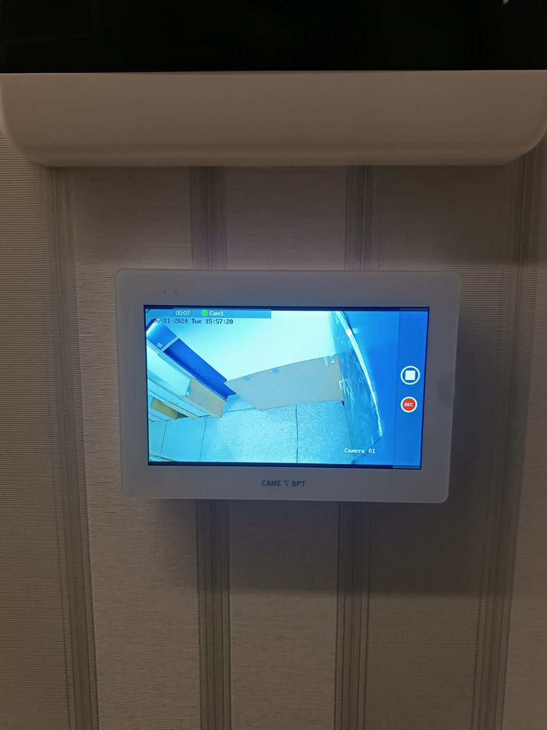 Установка комплектов домофонии с камерой в системе CAME iP360
