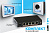 Комплект домофона XTS 7IP WH с накладной вызывной панелью MTMV/IP и РОЕ-коммутатором