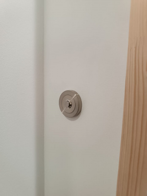 Кнопка Polished Hoop